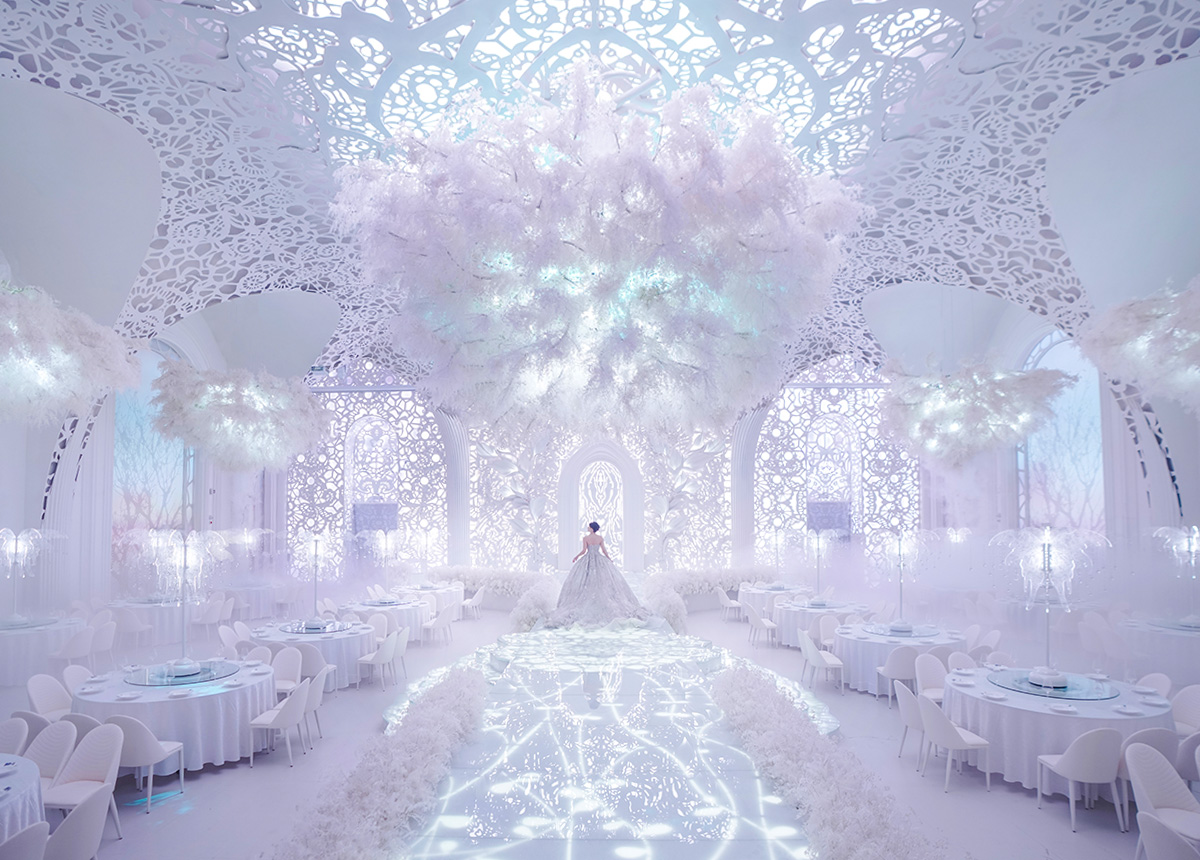 Cloudscape Banquet Hall at Jinghui Hotel, Jiaxing